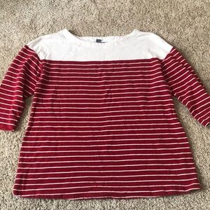 Old Navy Striped Maternity Shirt S